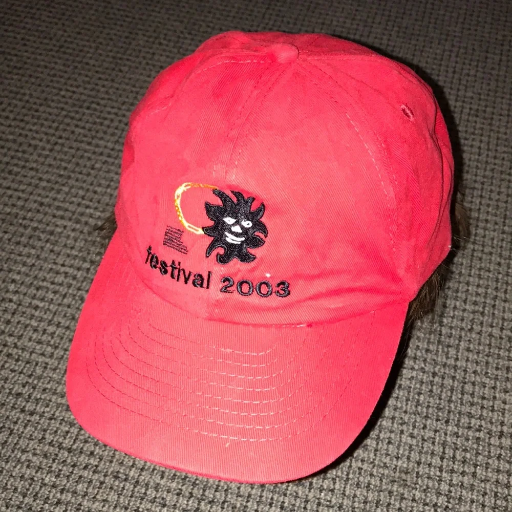 Festival‎ of the Arts GR Michigan 2003 Embroidered Red Baseball Cap